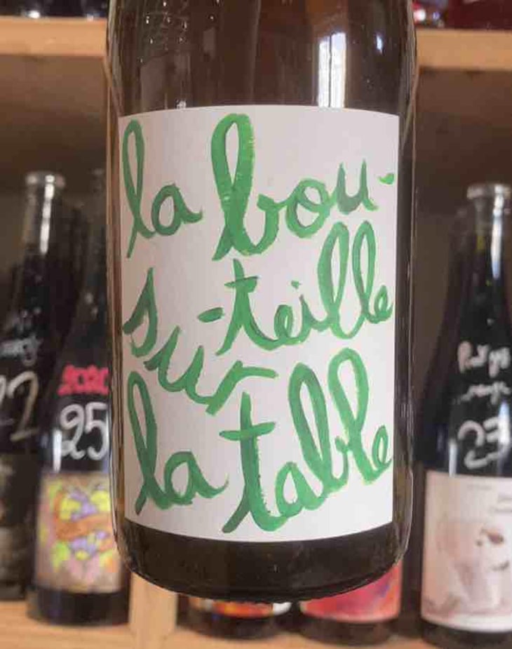 La bouteille sur la table - Jeux de Vins - Julien Albertus 