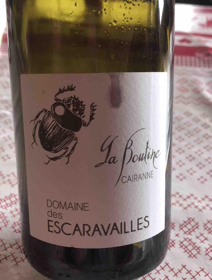 La boutine - Domaine Des Escaravailles - Madeline Ferran -2020