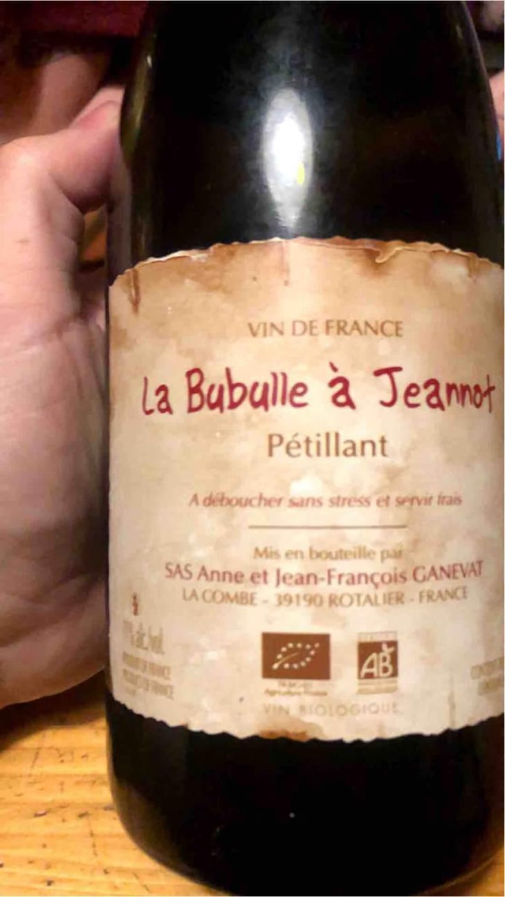 La Bubulle A Jeannot - Domaine Ganevat - Anne & Jean-François Ganevat 