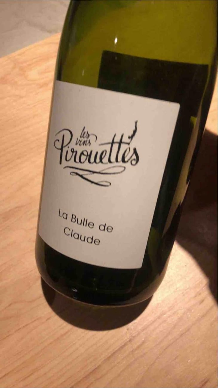 La Bulle de Claude - Les Vins Pirouettes - Pierre Sanchez, Rémi Ségura & Xavier Couturier 
