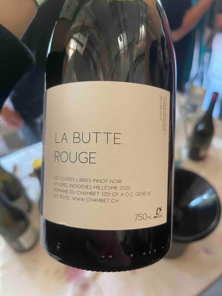 La Butte Rouge - Domaine du Chambet - Anthony Fonjallaz 