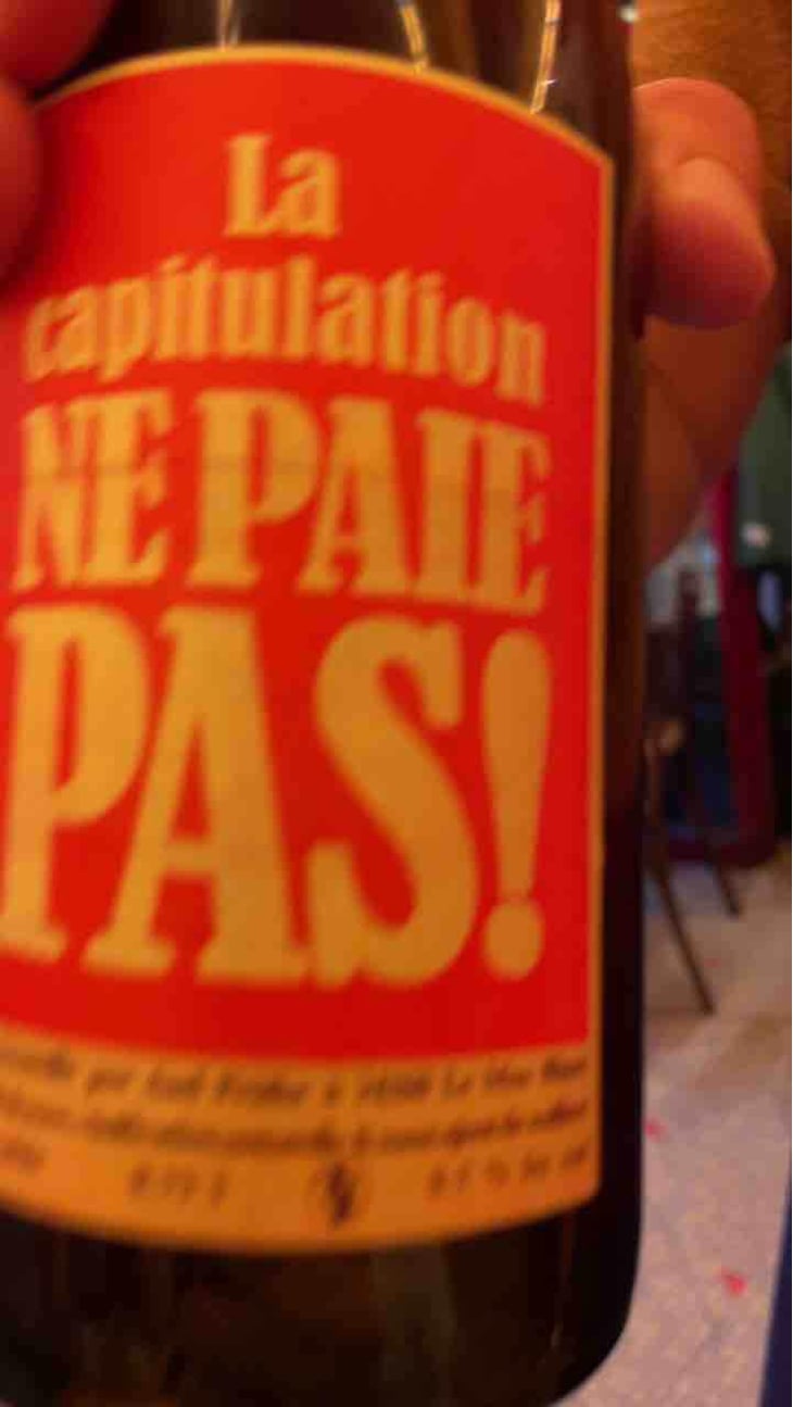 La Capitulation Ne Paie Pas! - Le Temps des Cerises - Axel Prüfer 