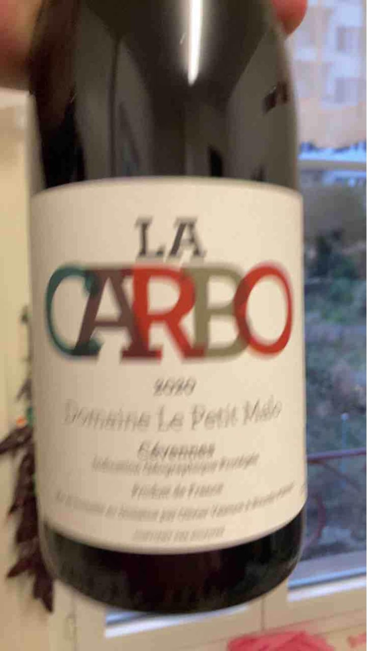 La Carbo - Domaine Le Petit Malo - Olivier Valence 