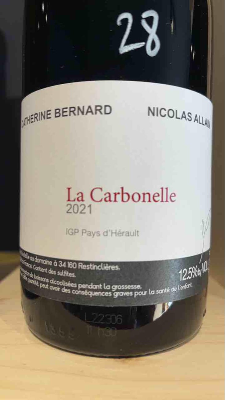 La Carbonelle Rosé - Catherine Bernard - Catherine Bernard & Nicolas Allain 