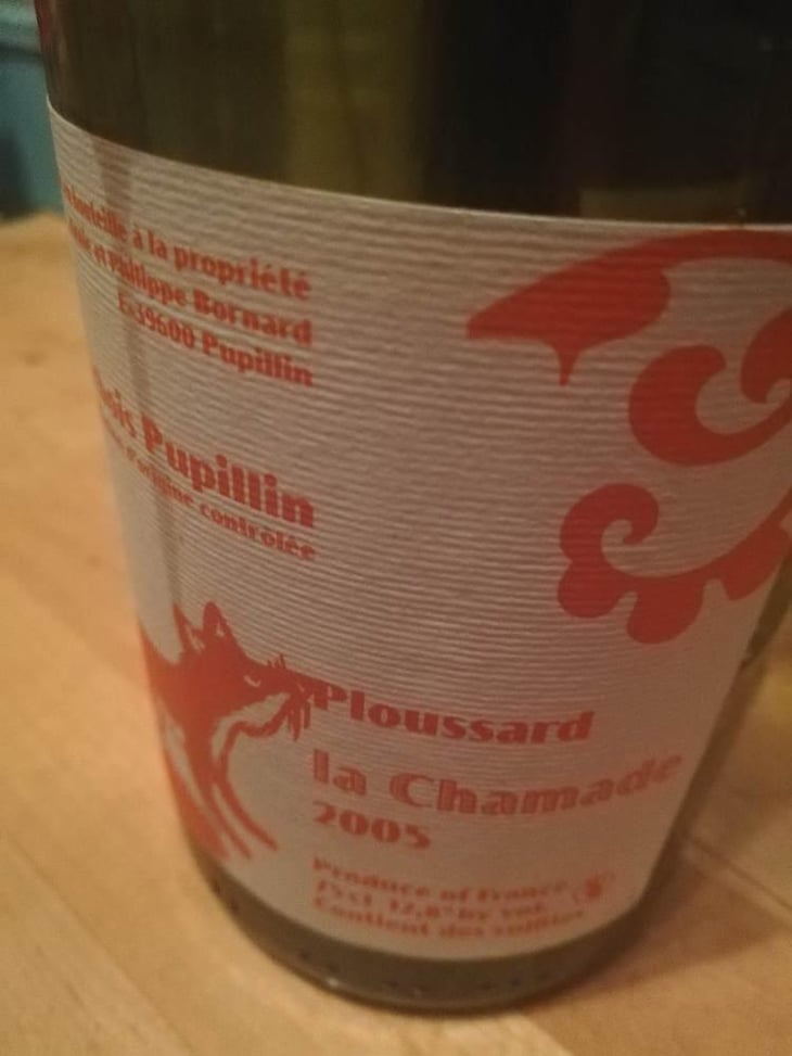 La Chamade - Domaine Bornard - Tony Bornard 