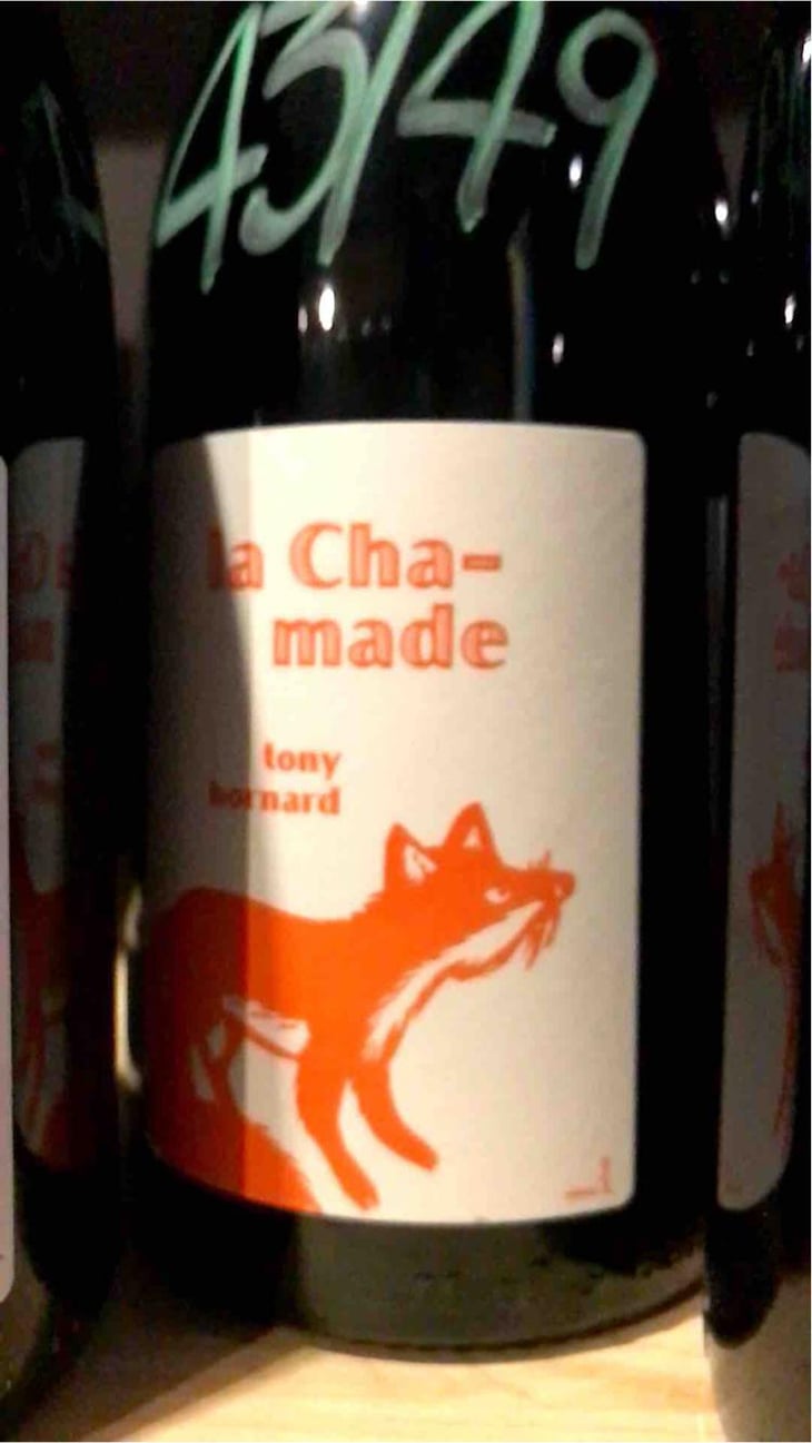 La Chamade - Domaine Bornard - Tony Bornard 