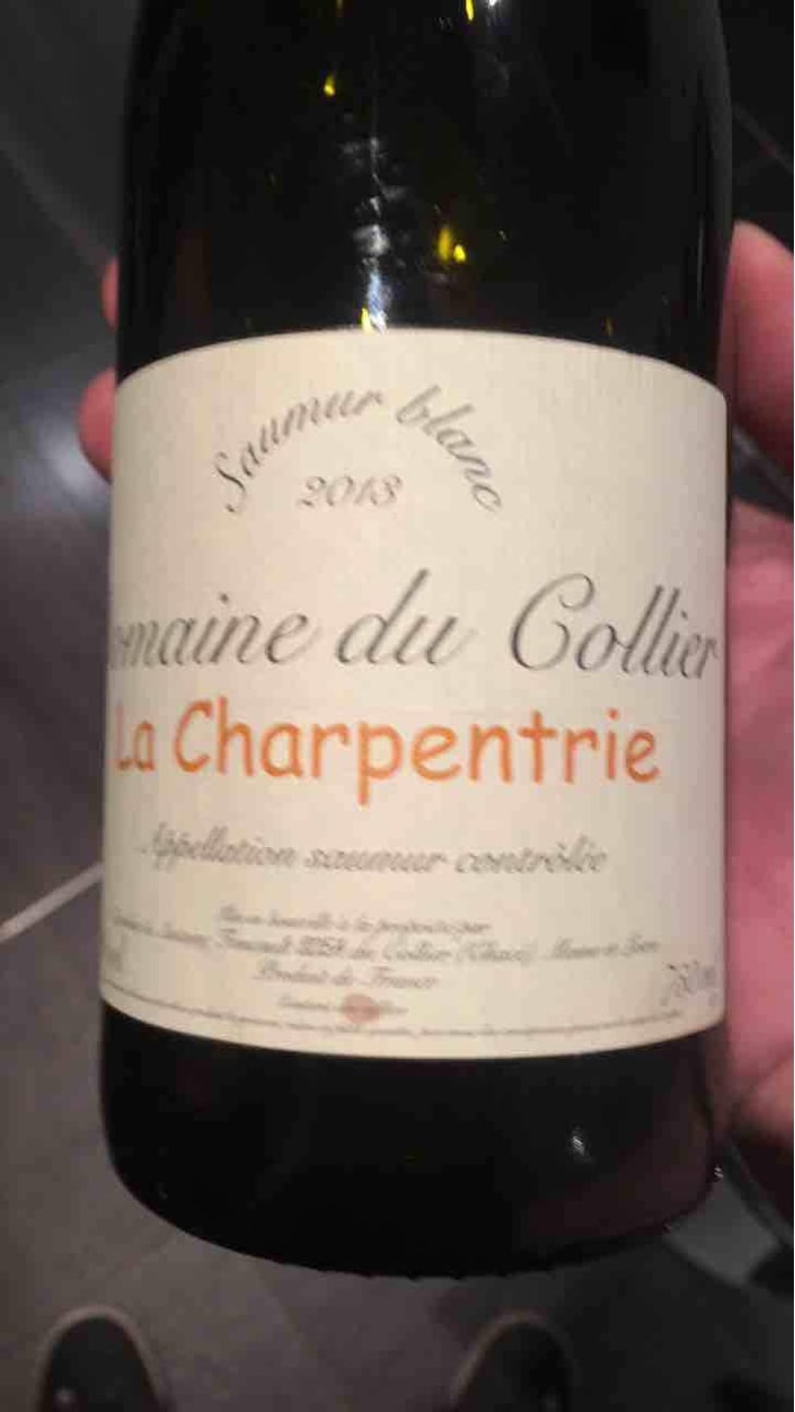 La Charpentrie - Blanc - Domaine du Collier - Antoine & Caroline Foucault 