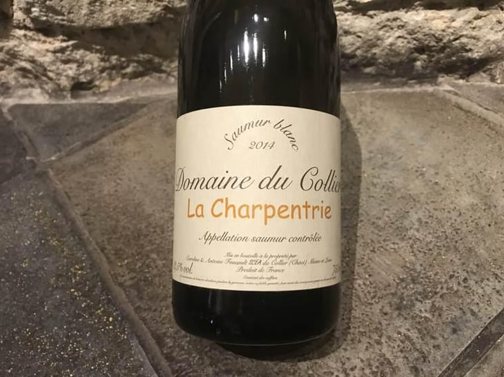 La Charpentrie - Blanc - Domaine du Collier - Antoine & Caroline Foucault 