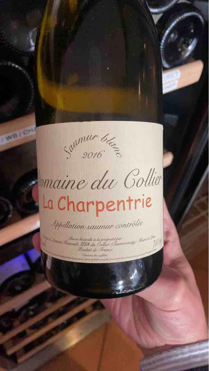 La Charpentrie - Blanc - Domaine du Collier - Antoine & Caroline Foucault 