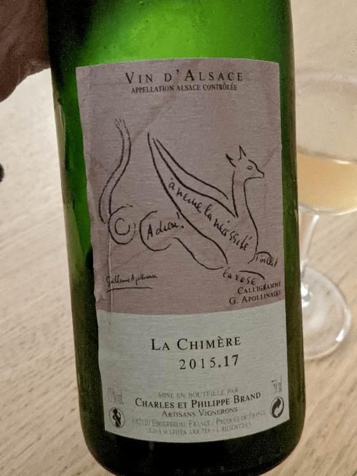 La Chimère - Domaine Brand & Fils - Philippe Brand 