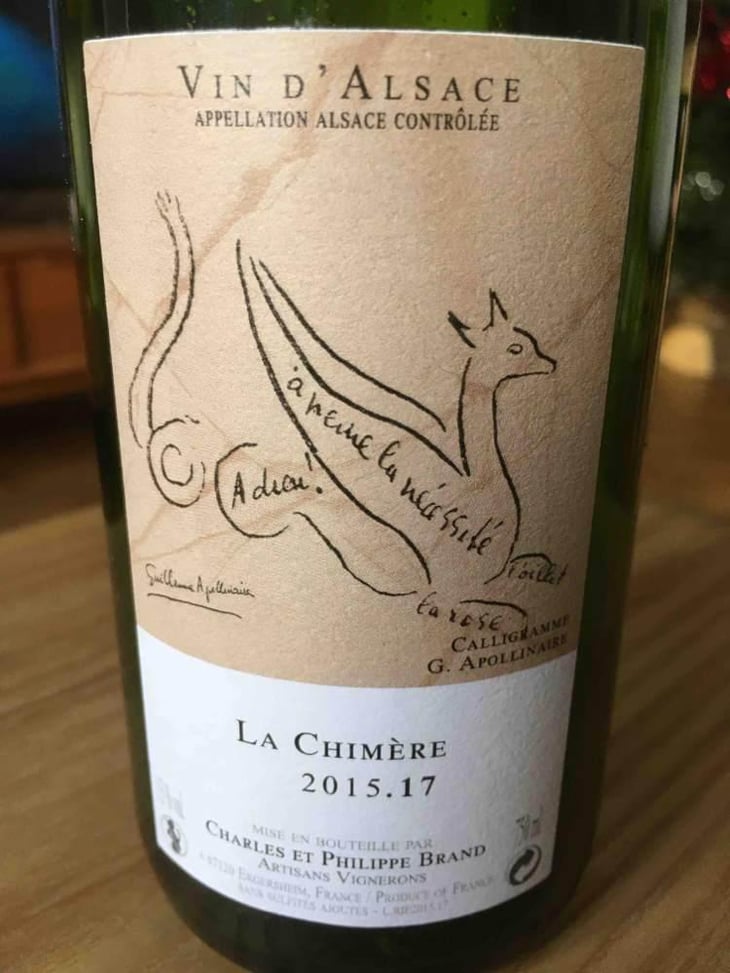 La Chimère - Domaine Brand & Fils - Philippe Brand 