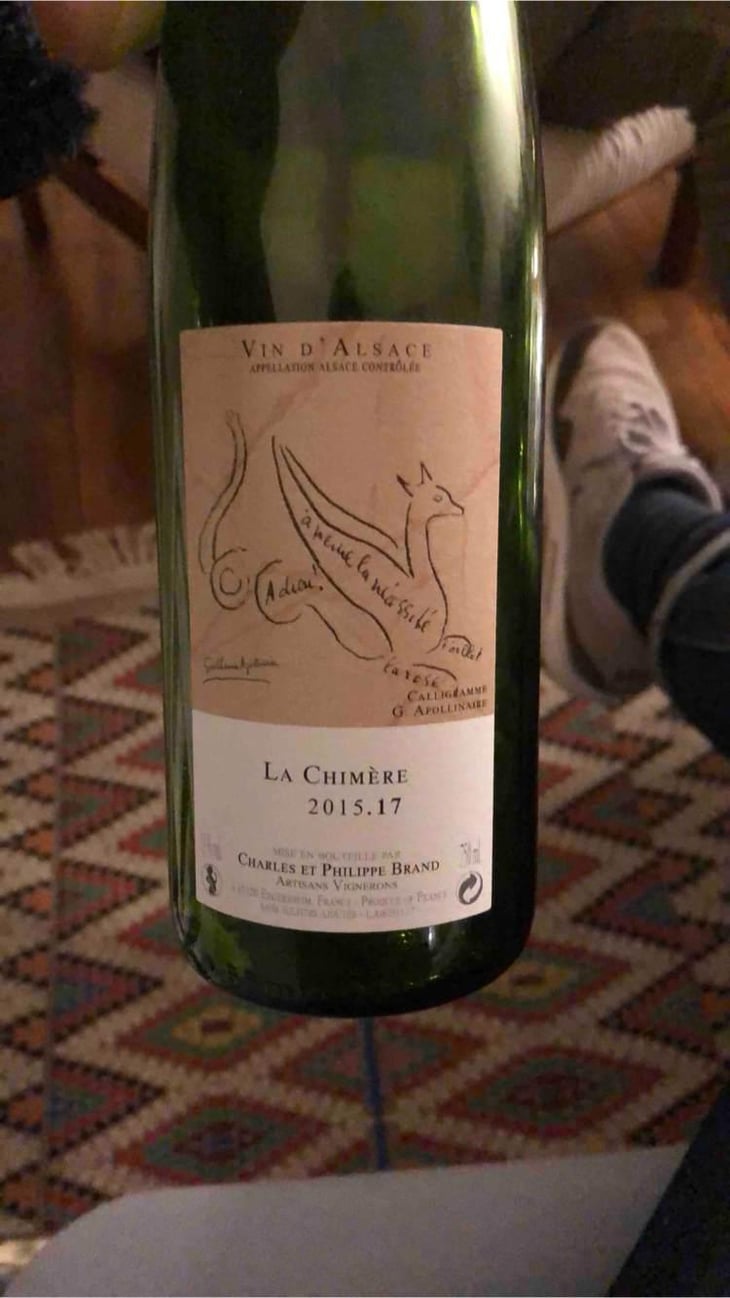 La Chimère - Domaine Brand & Fils - Philippe Brand 
