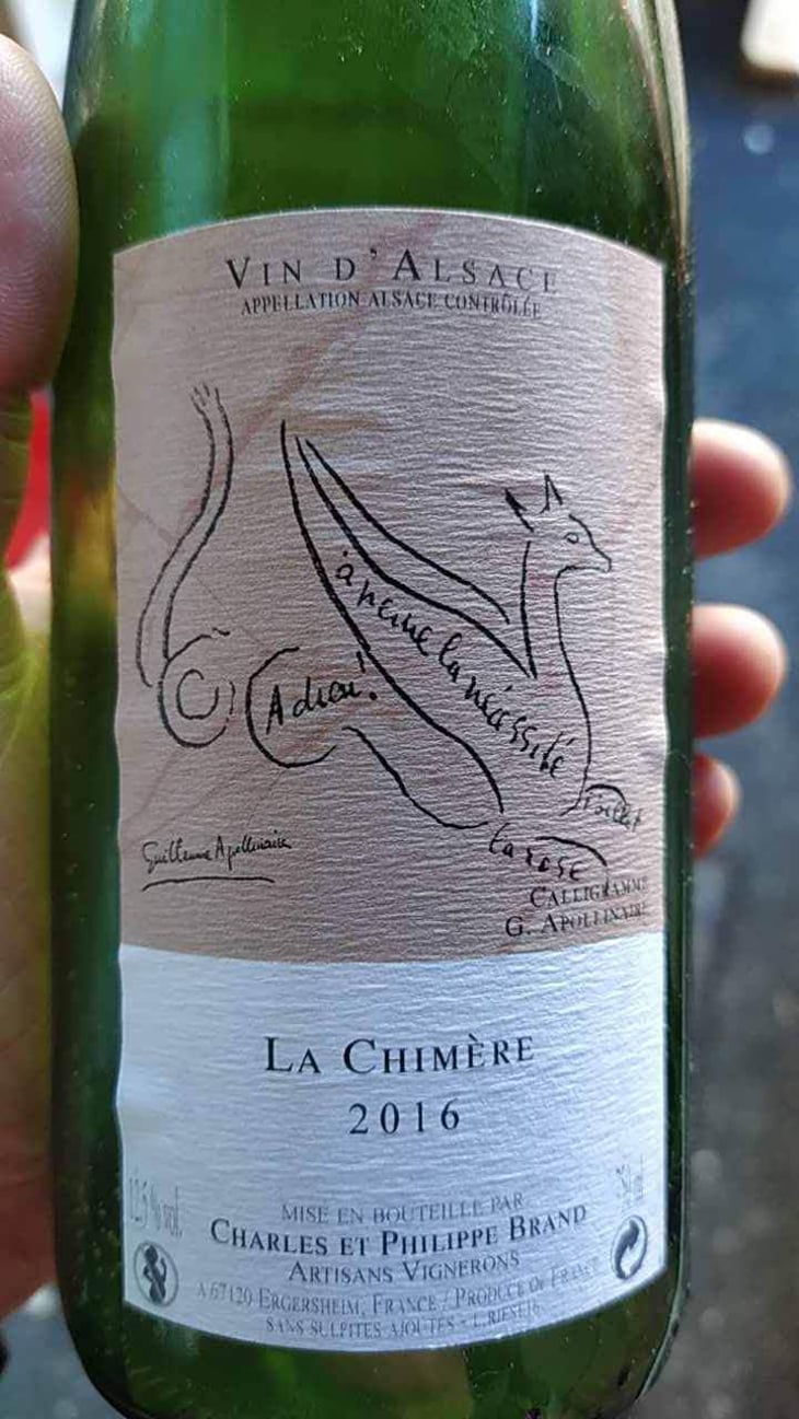 La Chimère - Domaine Brand & Fils - Philippe Brand 