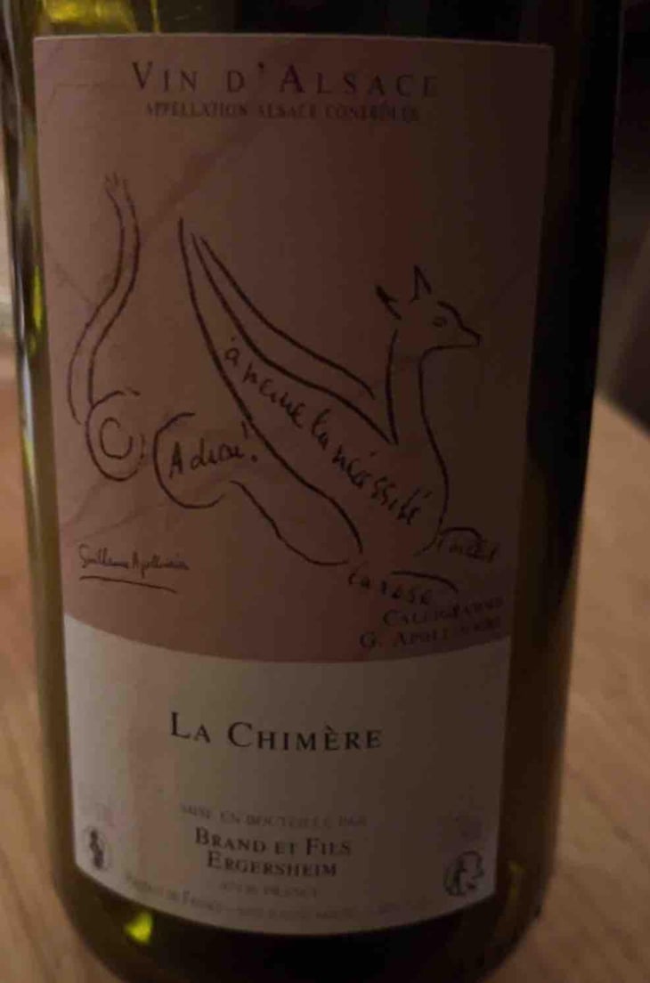 La Chimère - Domaine Brand & Fils - Philippe Brand 