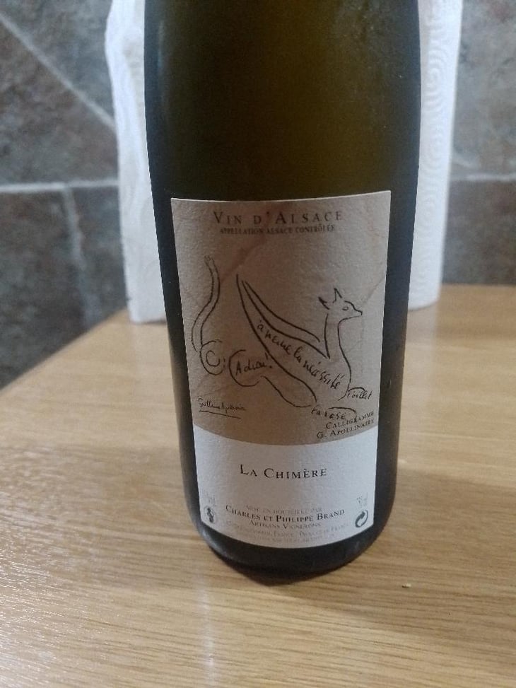 La Chimère - Domaine Brand & Fils - Philippe Brand 