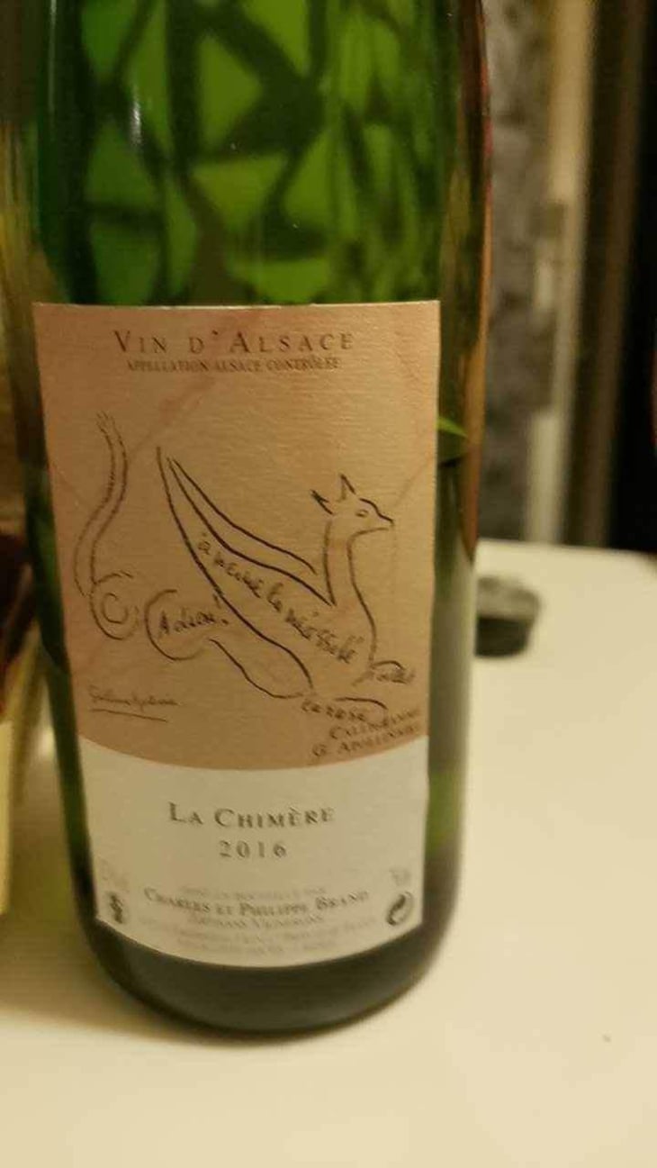 La Chimère - Domaine Brand & Fils - Philippe Brand 