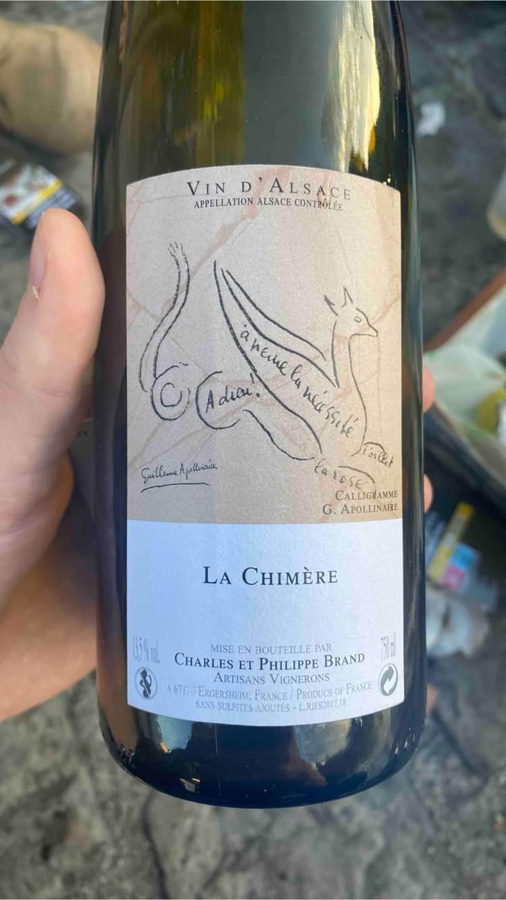 La Chimère - Domaine Brand & Fils - Philippe Brand 
