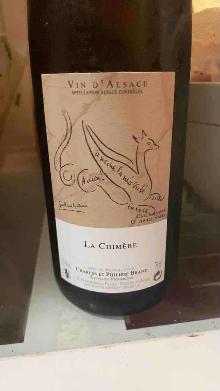 La Chimère - Domaine Brand & Fils - Philippe Brand 