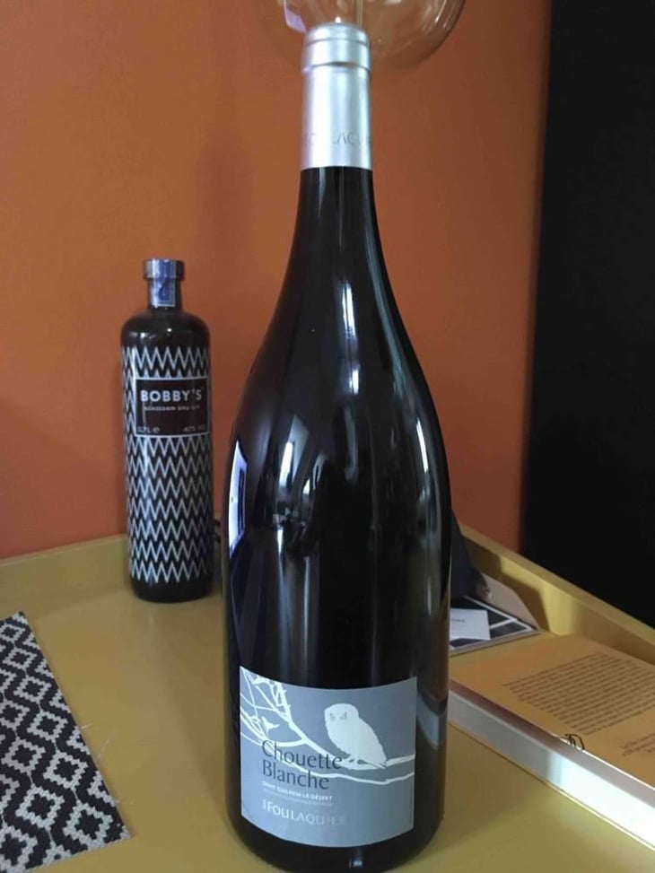 La Chouette Blanche (old label) - Mas Foulaquier - Pierre Jequier & Blandine Chauchat 