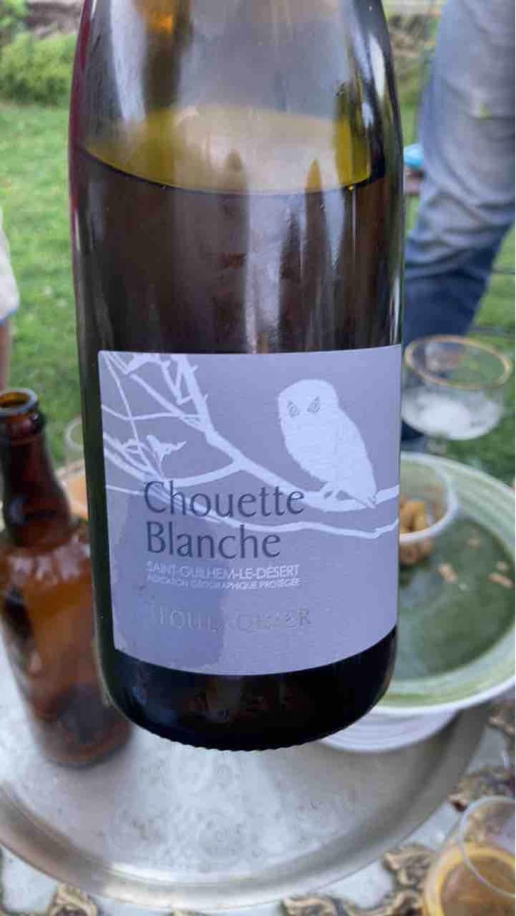 La Chouette Blanche (old label) - Mas Foulaquier - Pierre Jequier & Blandine Chauchat 