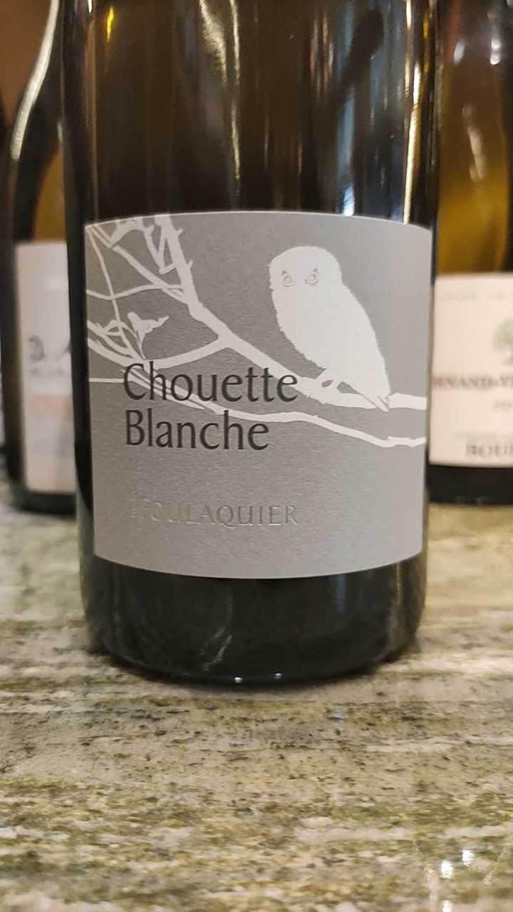 La Chouette Blanche (old label) - Mas Foulaquier - Pierre Jequier & Blandine Chauchat 