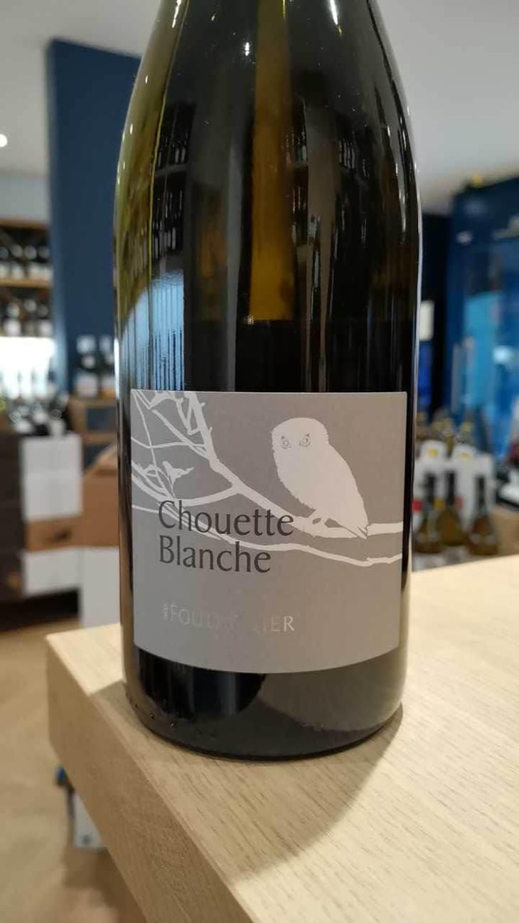 La Chouette Blanche (old label) - Mas Foulaquier - Pierre Jequier & Blandine Chauchat 