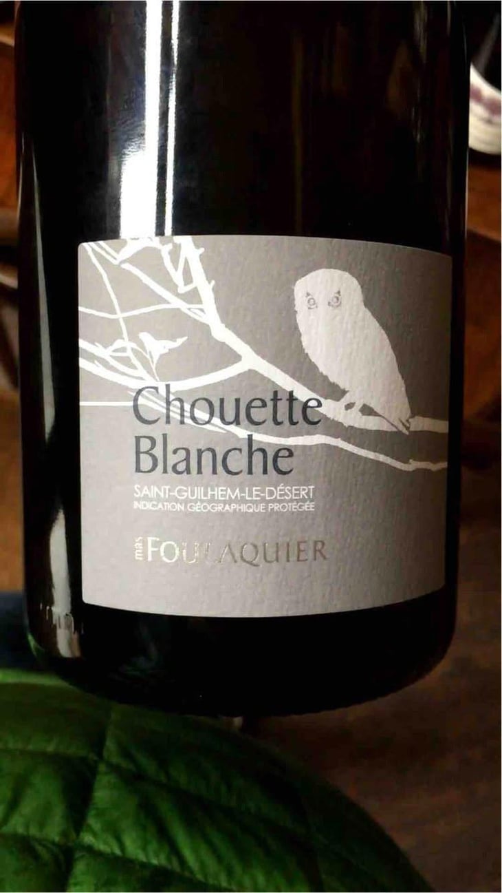 La Chouette Blanche (old label) - Mas Foulaquier - Pierre Jequier & Blandine Chauchat 