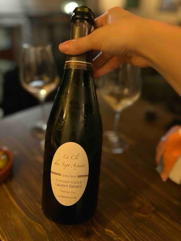 La Clé des Sept Arpents Extra Brut - Champagne Laurent Bénard - Michelle, Laurent & Charles Bénard 