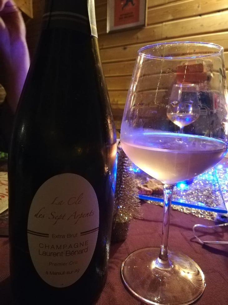 La Clé des Sept Arpents Extra Brut - Champagne Laurent Bénard - Michelle, Laurent & Charles Bénard 