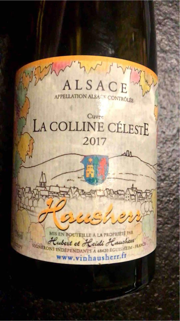 La Colline Céleste (old label) - Vin Hausherr - Hubert & Heidi Hausherr 
