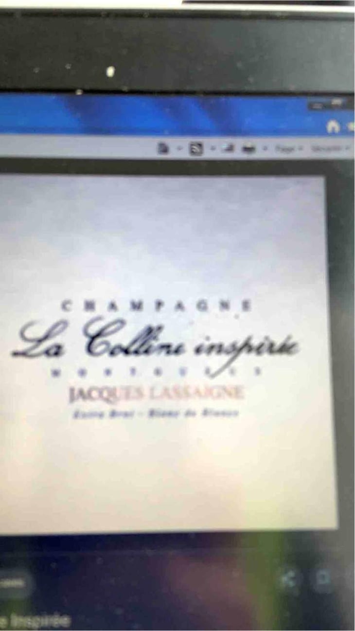 La Colline Inspirée - Champagne Jacques Lassaigne - Emmanuel Lassaigne 