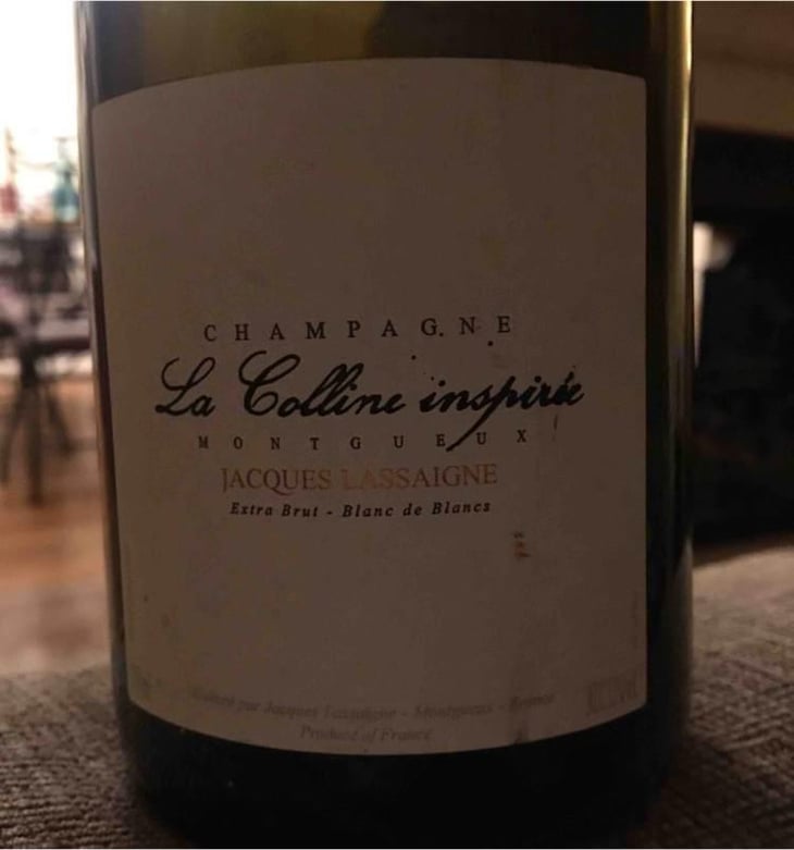 La Colline Inspirée - Champagne Jacques Lassaigne - Emmanuel Lassaigne 