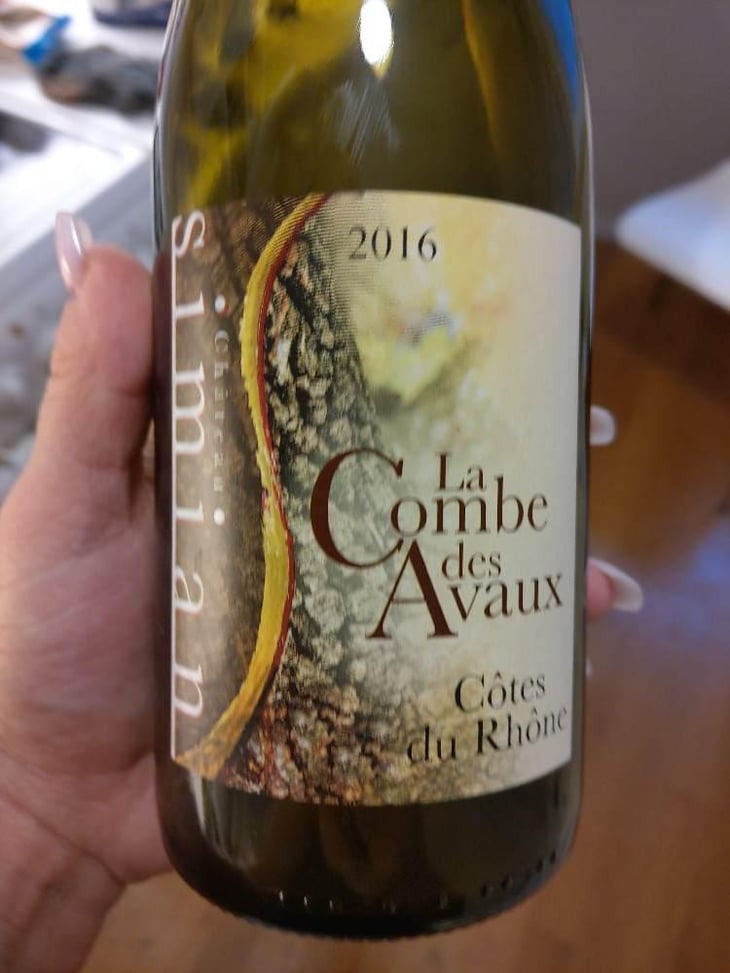 La Combe Des Avaux Rouge - Château Simian - Yves & Jean-Pierre Serguier 