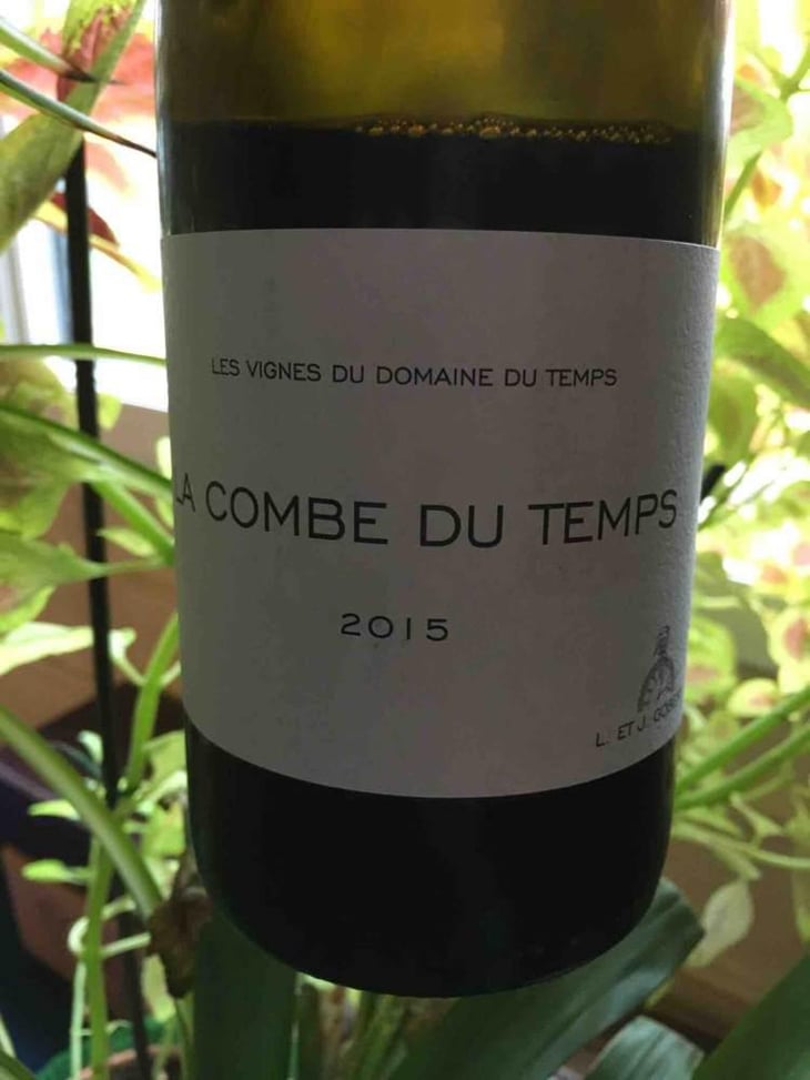 La Combe Du Temps (rouge) - Domaine Du Temps - Lauranne Plegat & Jeremy Gobert 