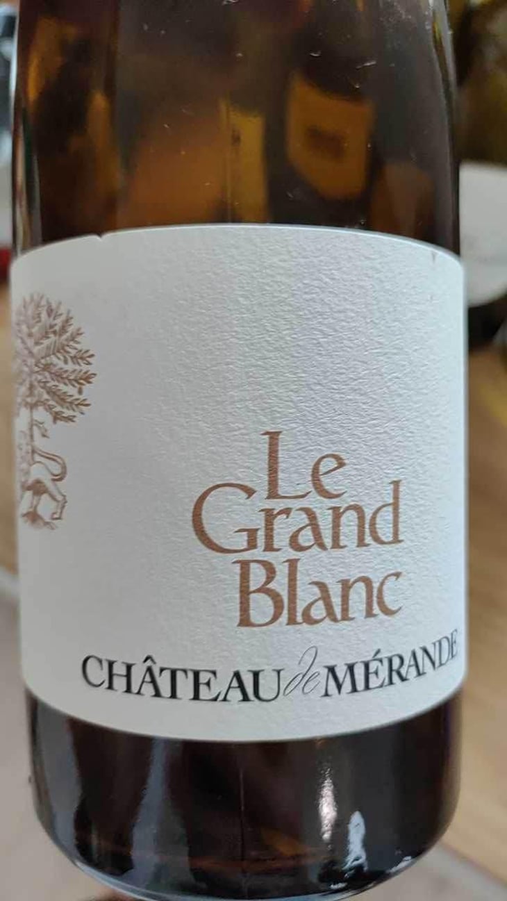 La Comtesse Blanche - Chateau de Mérande - Domaine Genoux - Pierre Genoux -2018