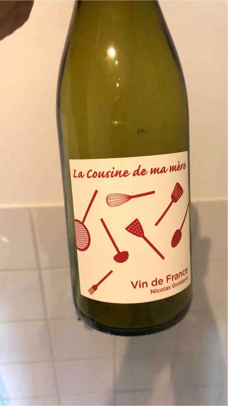 La Cousine De Ma Mère - Domaine Grosbois - Sylvain & Nicolas Grosbois 