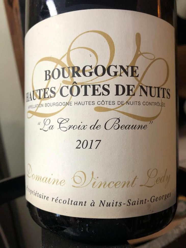 La croix de Beaune - Vincent Ledy - Domaine Vincent Ledy -2017
