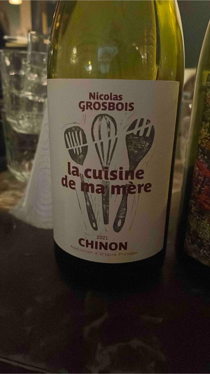La Cuisine de ma mère (Label before 2020) - Domaine Grosbois - Sylvain & Nicolas Grosbois 