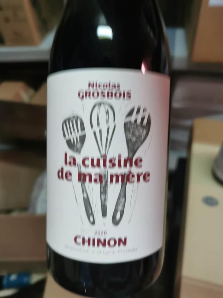 La Cuisine de ma mère (Label before 2020) - Domaine Grosbois - Sylvain & Nicolas Grosbois 