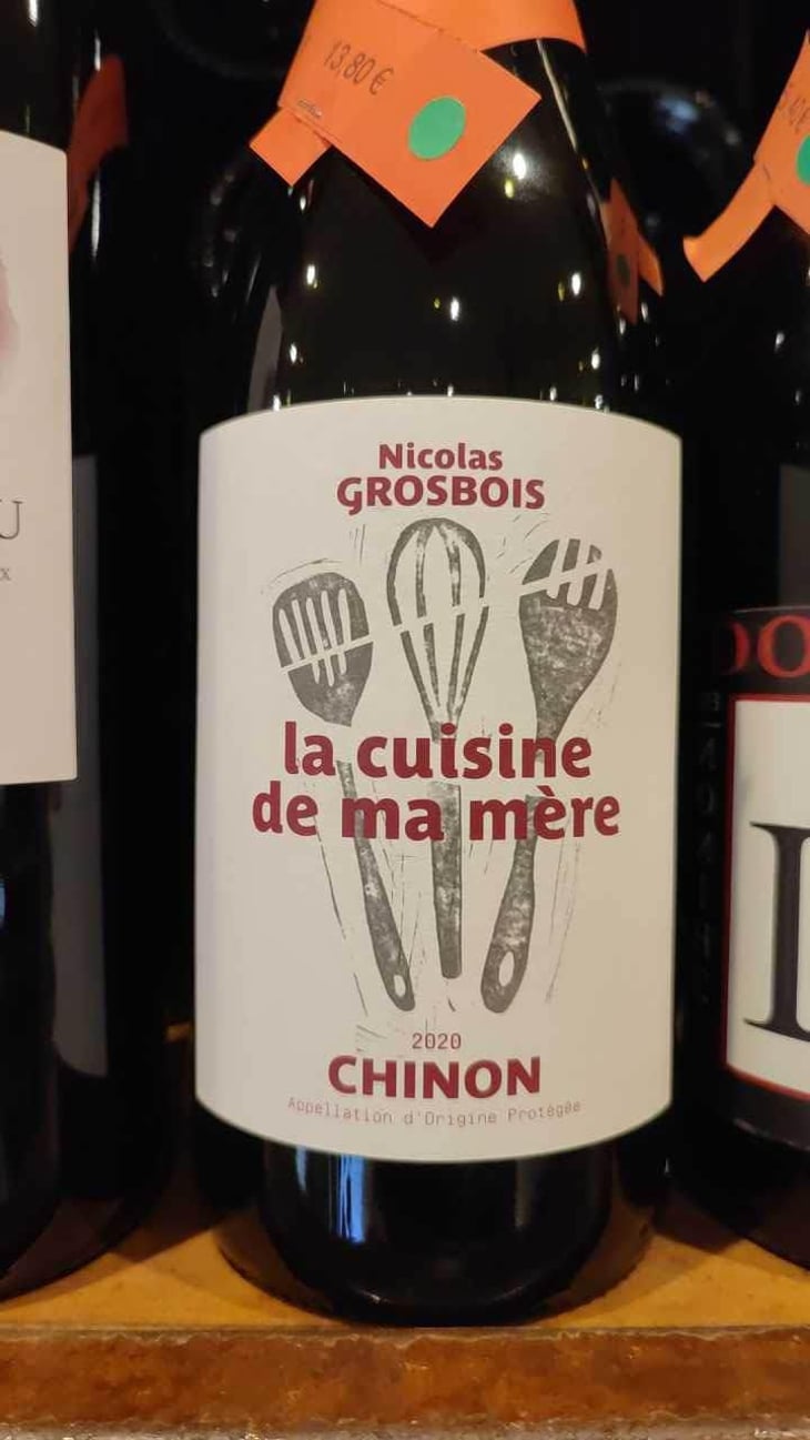 La Cuisine de ma mère (Label from 2020) - Domaine Grosbois - Sylvain & Nicolas Grosbois 