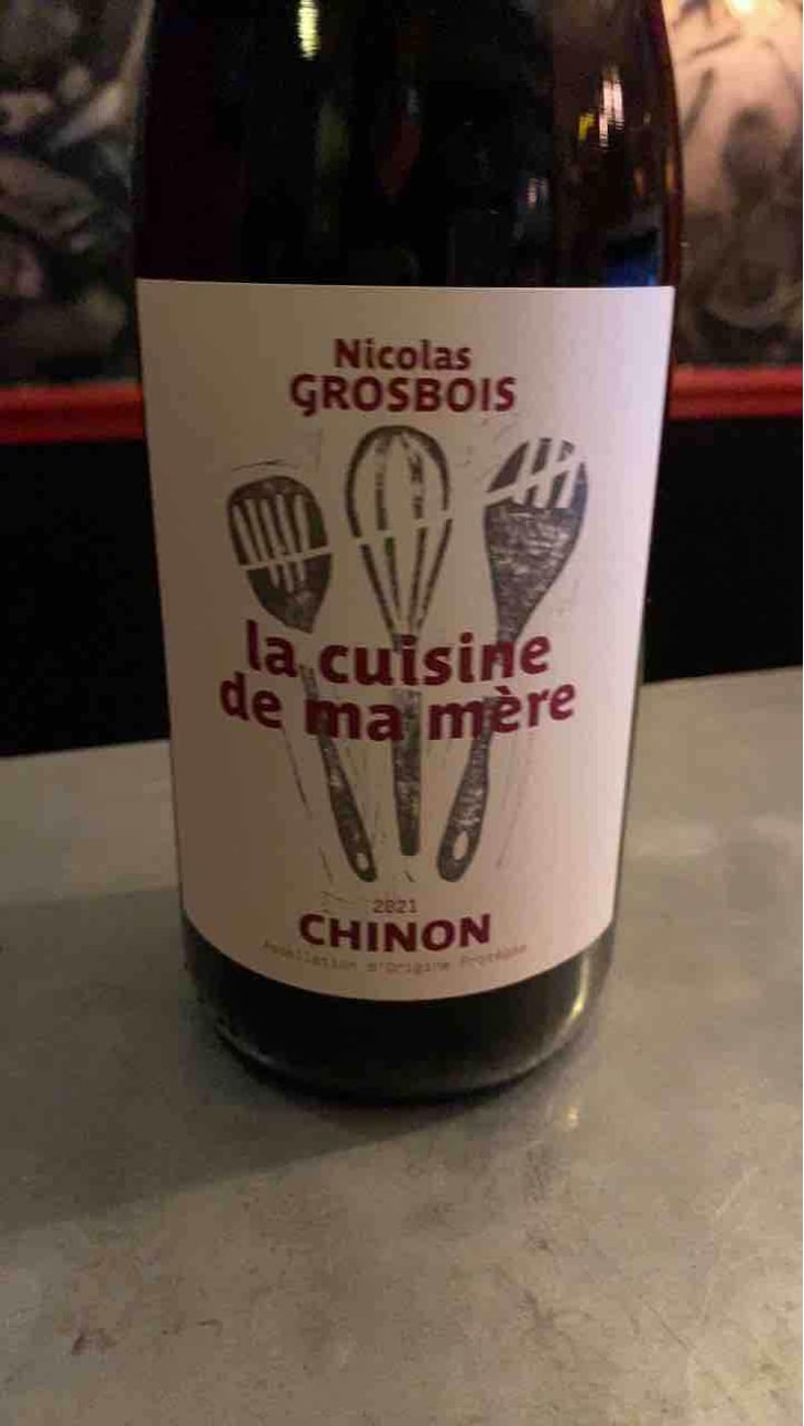 La Cuisine de ma mère (Label from 2020) - Domaine Grosbois - Sylvain & Nicolas Grosbois 