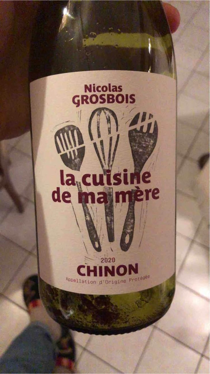 La Cuisine de ma mère (Label from 2020) - Domaine Grosbois - Sylvain & Nicolas Grosbois 