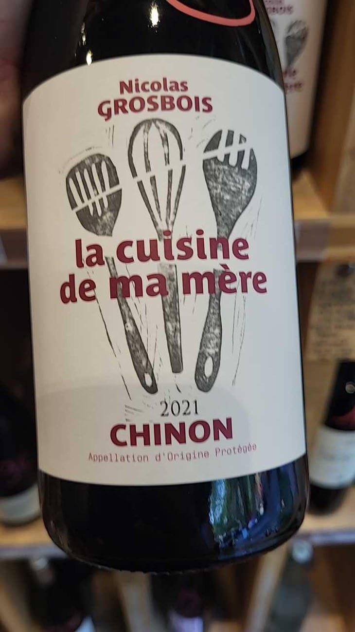 La Cuisine de ma mère (Label from 2020) - Domaine Grosbois - Sylvain & Nicolas Grosbois 