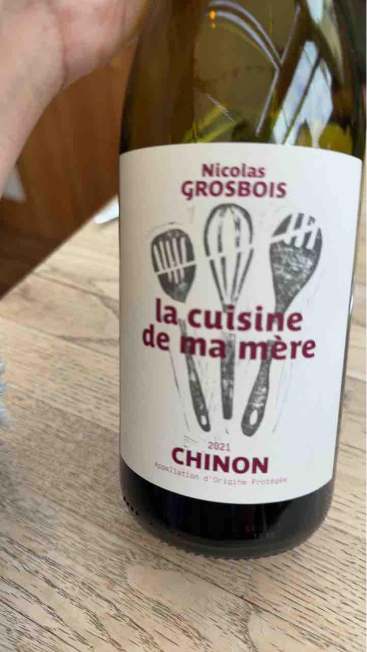 La Cuisine de ma mère (Label from 2020) - Domaine Grosbois - Sylvain & Nicolas Grosbois 