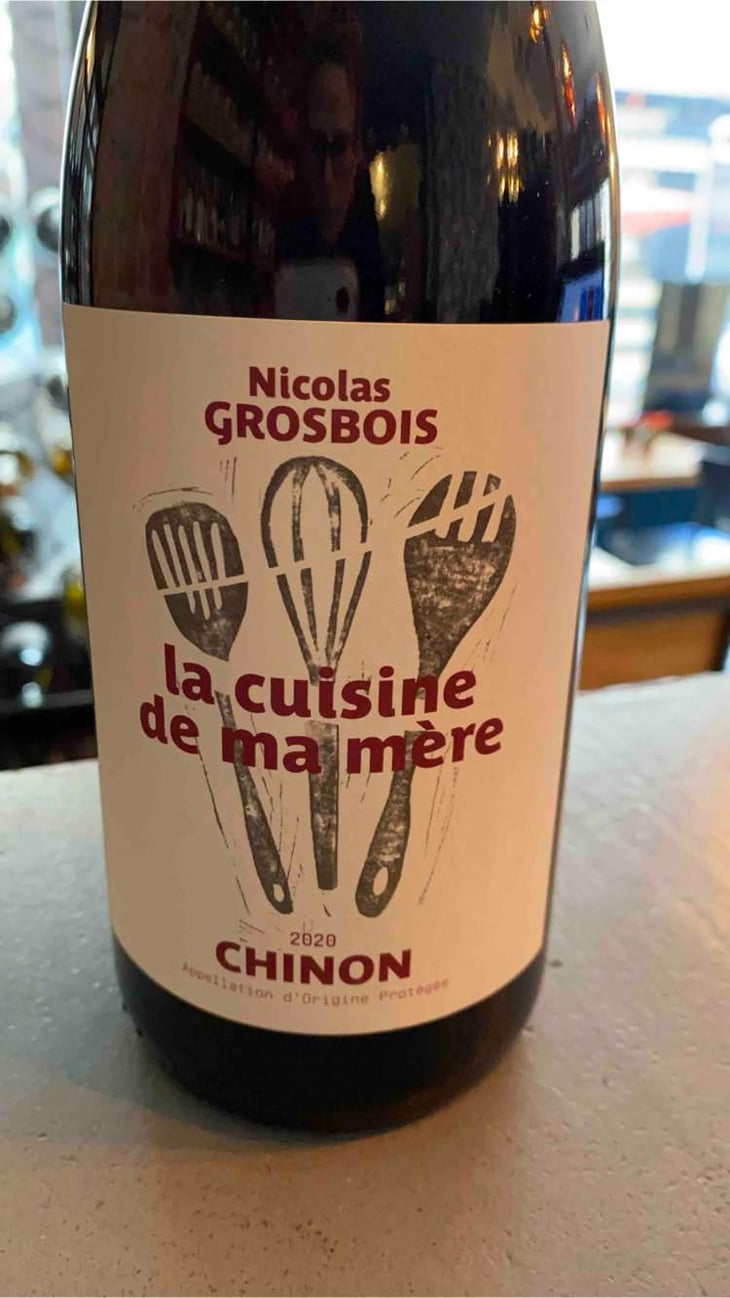 La Cuisine de ma mère (Label from 2020) - Domaine Grosbois - Sylvain & Nicolas Grosbois 