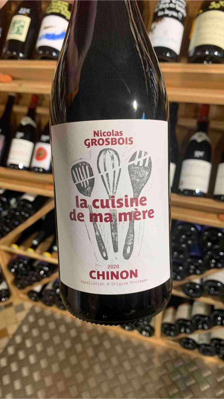 La Cuisine de ma mère (Label from 2020) - Domaine Grosbois - Sylvain & Nicolas Grosbois 