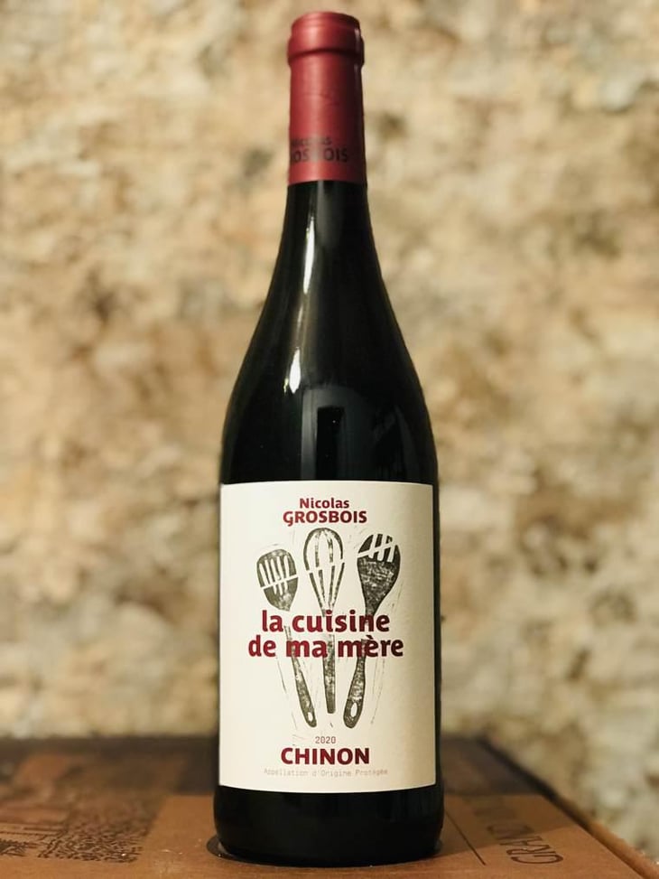 La Cuisine de ma mère (Label from 2020) - Domaine Grosbois - Sylvain & Nicolas Grosbois 