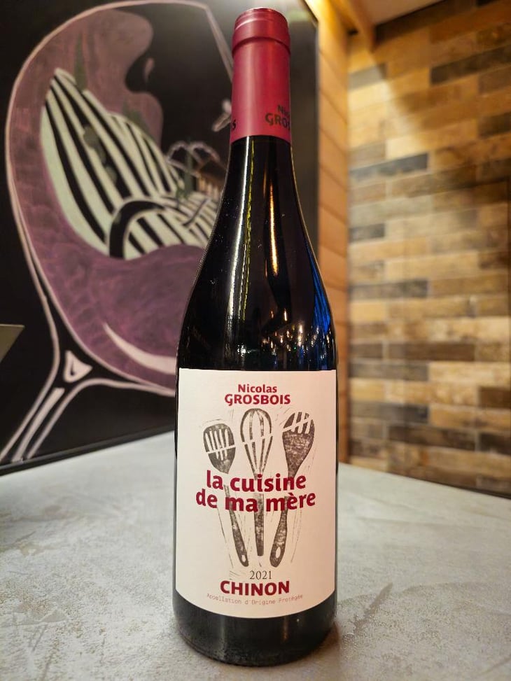 La Cuisine de ma mère (Label from 2020) - Domaine Grosbois - Sylvain & Nicolas Grosbois 