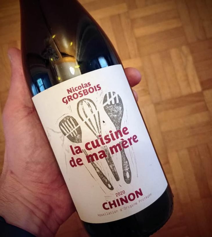 La Cuisine de ma mère (Label from 2020) - Domaine Grosbois - Sylvain & Nicolas Grosbois 