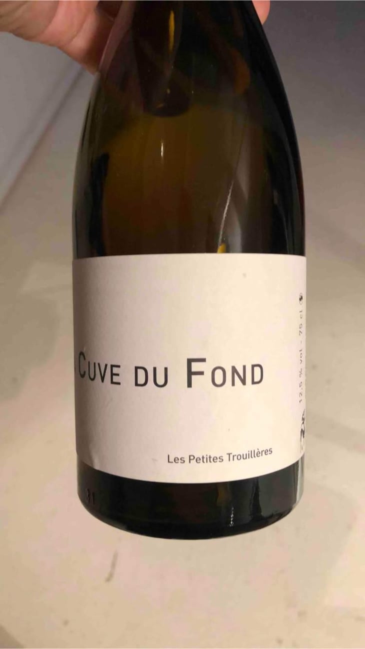 La Cuve Du Fond - Domaine Des Trouillères - Camille & Mikael Hyvert 